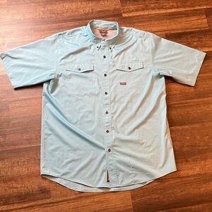 Ariat Rebar short Sleeve Vented Work Fishing Shirt VentTEK